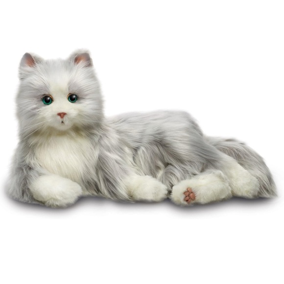 ❗️FINAL❗️ JOY FOR ALL Companion Pet Silver Cat 🔴🔴 - Picture 1 of 6